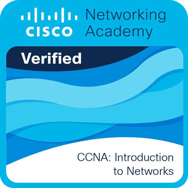 CCNA: Introduction to Networks badge